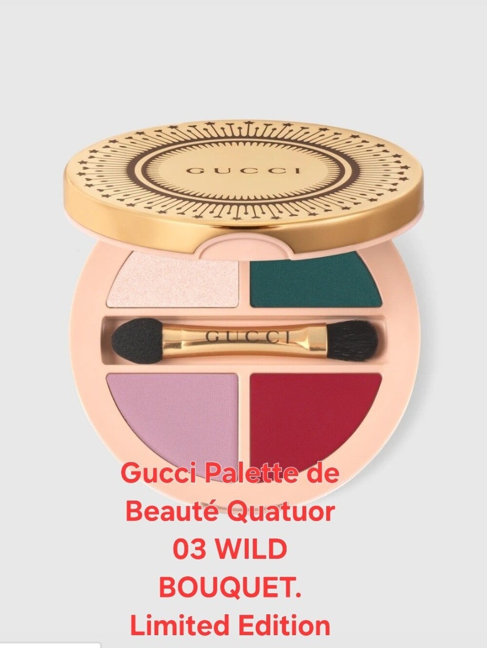 Gucci Palette de Beauté Quatuor 03 WILD BOUQUET. Limited Edition.  BNIB